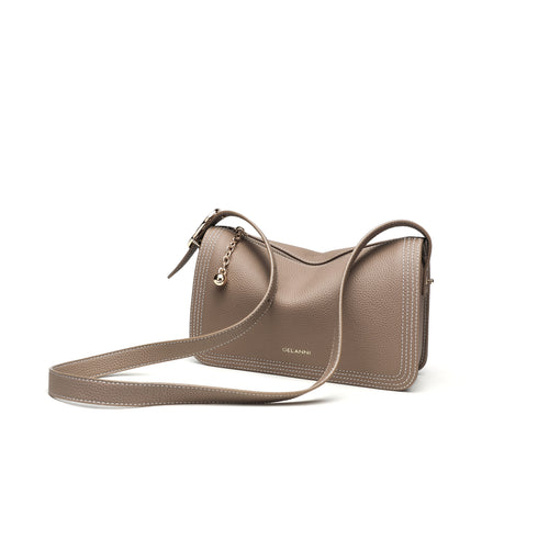 Hobo Shoulder Bag - Grey